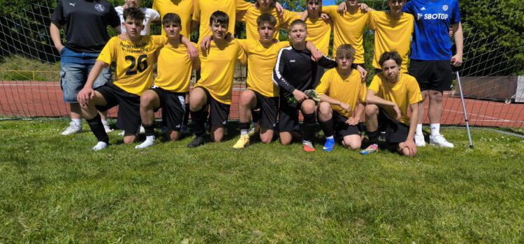 Starker Auftritt der Fußball Schulmannschaft Jungen II